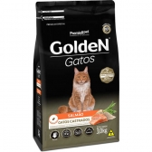 Ração PremieR Pet Golden Salmão para Gatos Adultos Castrados 3 KG