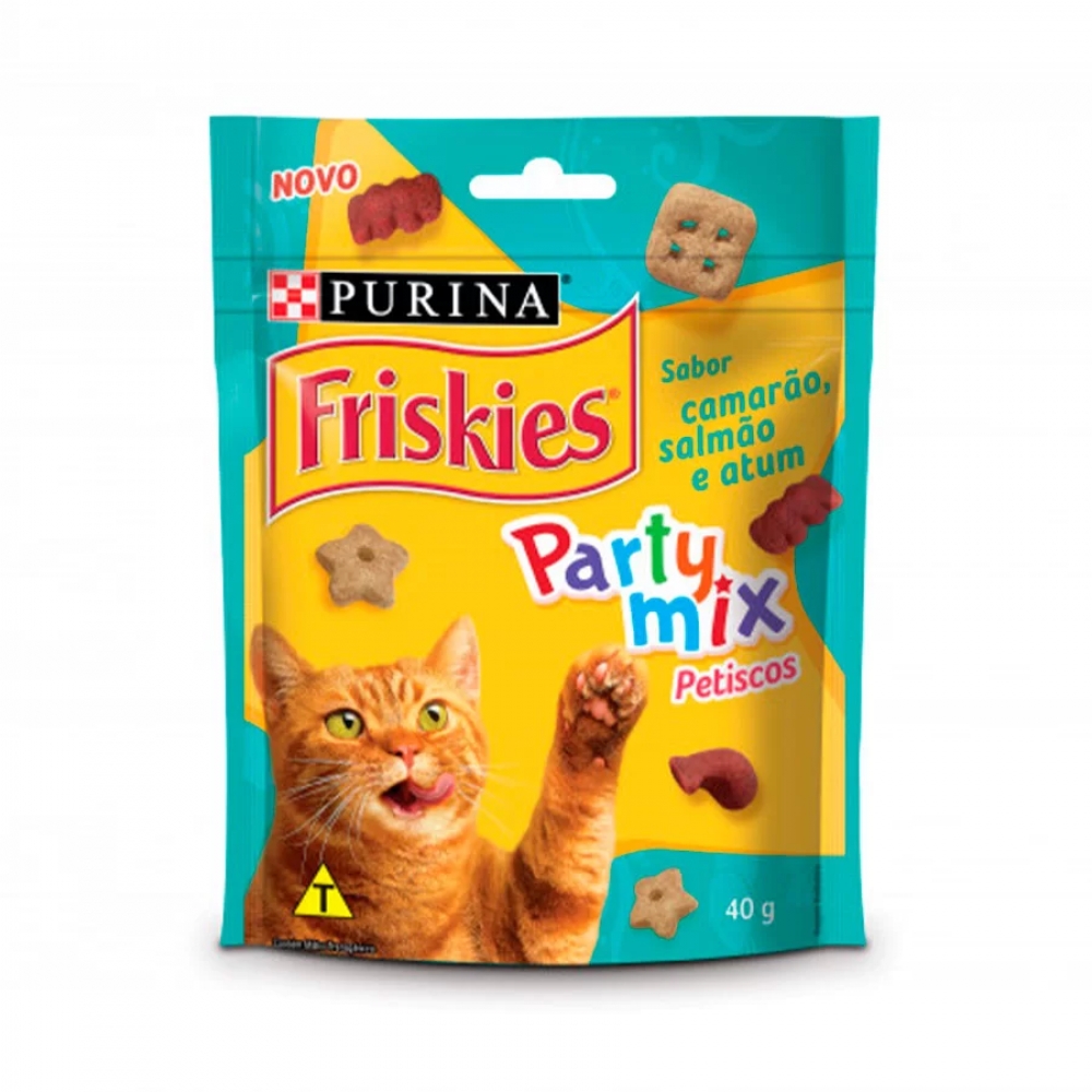 Petisco Friskies Sabor Camarão para Gatos - 40g